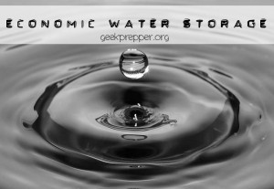 economic water storage