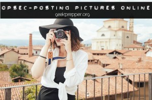 posting pictures on the internet