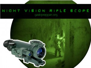 night vision rifle scope