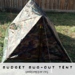 Budget Bug Out Tent
