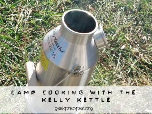 camp cooking with the kelly kettle