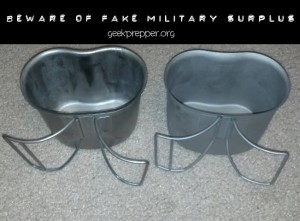 fake military surplus
