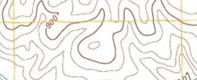 contour and index lines