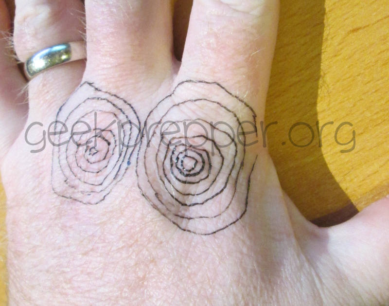 knuckle map open hand