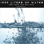 Bug-Out Bag with 1000 Liters of Water