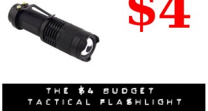 The 4 dollar budget tactical flashlight