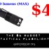 The 4 dollar budget tactical flashlight