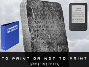 to print or not to print