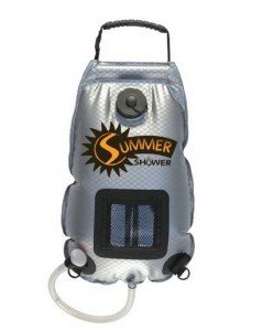 solar shower Hygiene after the apocalypse or a natural disaster