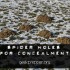spider holes for concealment