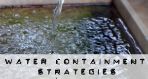 water containment stategies