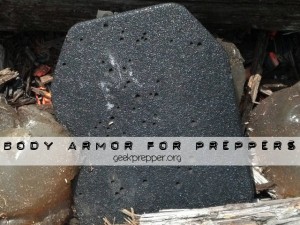 body armor for preppers
