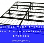 Maximize your space with Under-Bed Storage