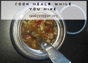 cook meals while you hike