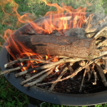 Backyard Primitive Fire starting