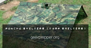 poncho shelters tarp shelters geekprepper