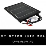 Baby steps into solar