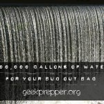 100,000 Gallons of Water for your Bug Out Bag