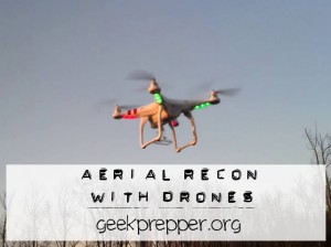 aerial recon with drones