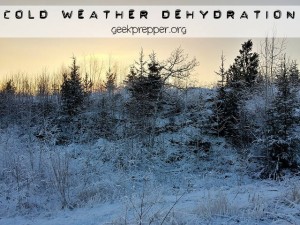 cold weather dehydration