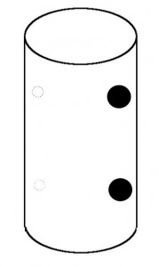 pvc bracket for solar stakes schematic