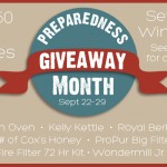Preparedness Month Giveaway