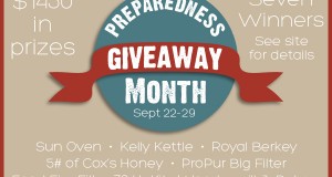 Preparedness Month Giveaway