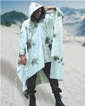 snow poncho