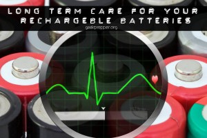 care for rechargeable batteries
