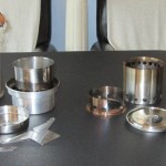 All the stuff needed to cook.