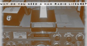 why do you need a ham radio license