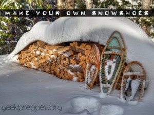 make your own snowshoes