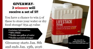 LifeStack Storage Container Giveaway