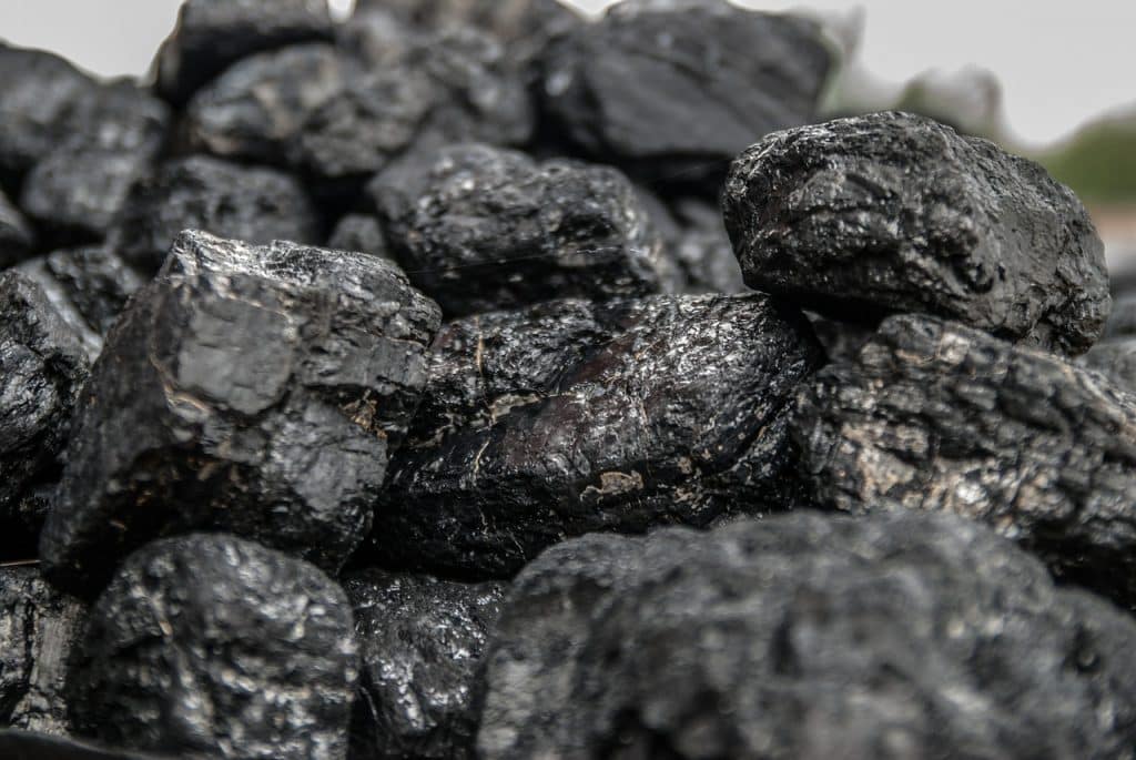 pile of coal