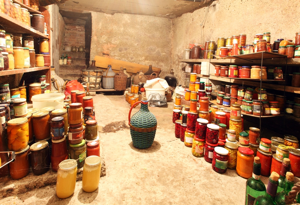 food storage cellar